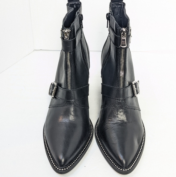 NWOT Steve Madden leather halle boots - Picture 6 of 16